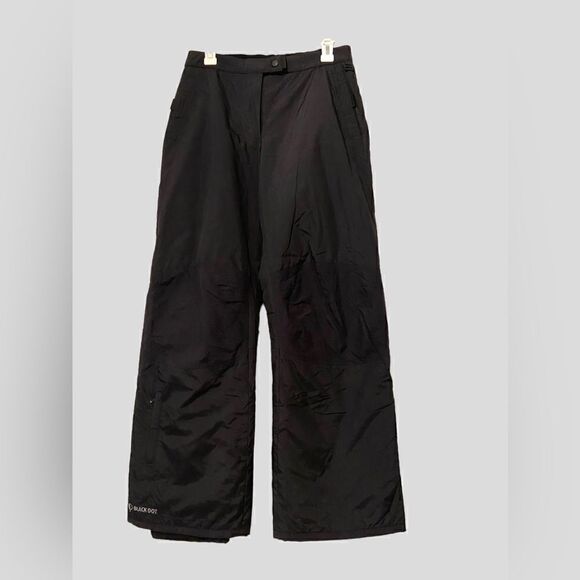 Black Dot High rise Snow Pants Black Size M - Picture 4 of 11